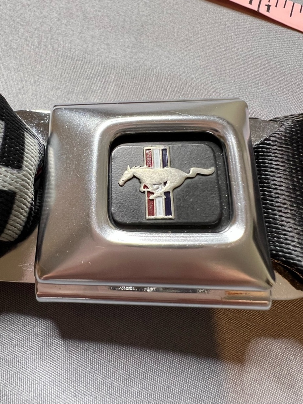 Buckle-Down ERMAHGERD Seatbelt Belt Mustang Buckle Adjustable Ford Licensed.